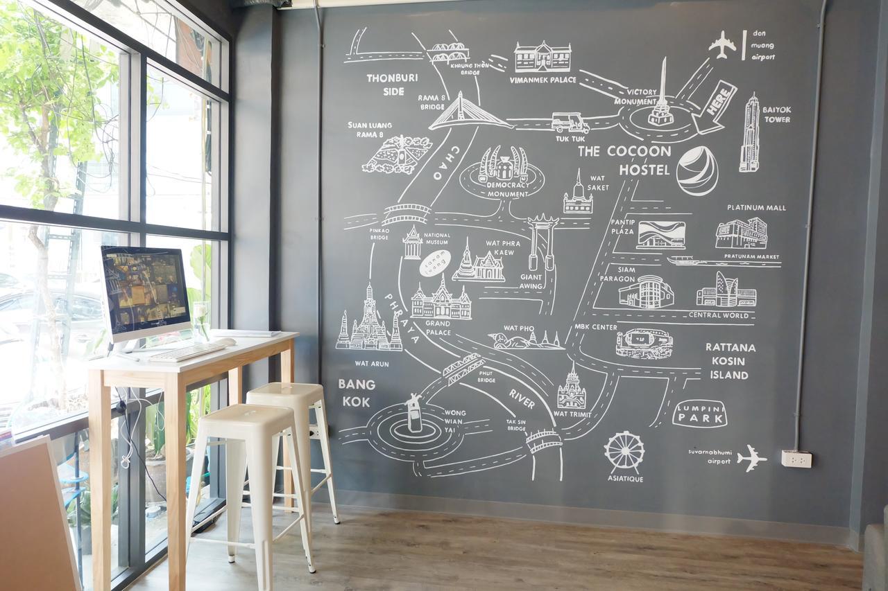 The Cocoon Hostel Bangkok Extérieur photo