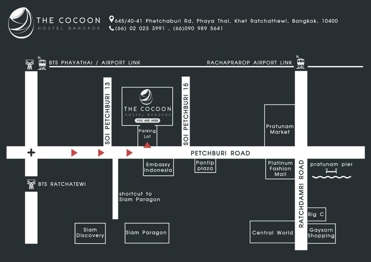 The Cocoon Hostel Bangkok Extérieur photo
